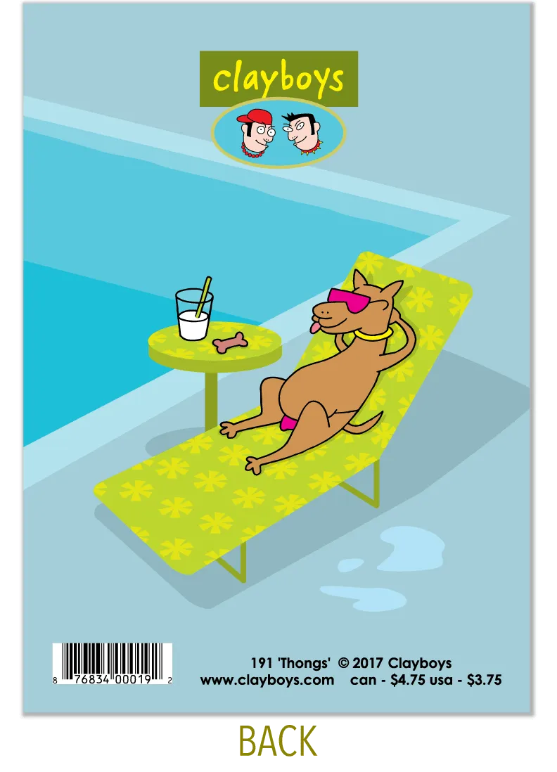 191 Thongs (Birthday Card)