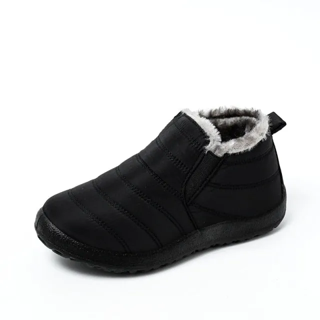 2020 winter boots women waterproof snow women shoes flat Casual Winter Shoes Ankle Boots for Women plus Size Couple shoes