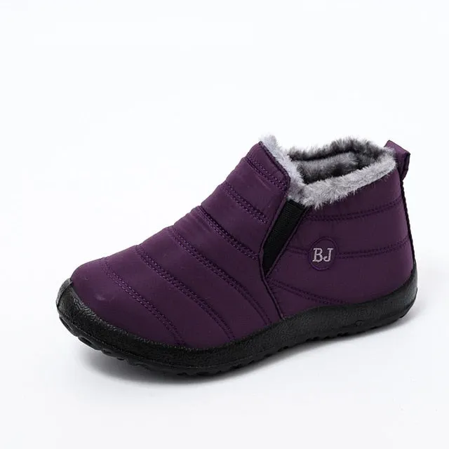2020 winter boots women waterproof snow women shoes flat Casual Winter Shoes Ankle Boots for Women plus Size Couple shoes