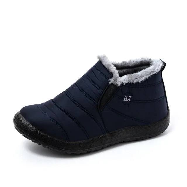 2020 winter boots women waterproof snow women shoes flat Casual Winter Shoes Ankle Boots for Women plus Size Couple shoes