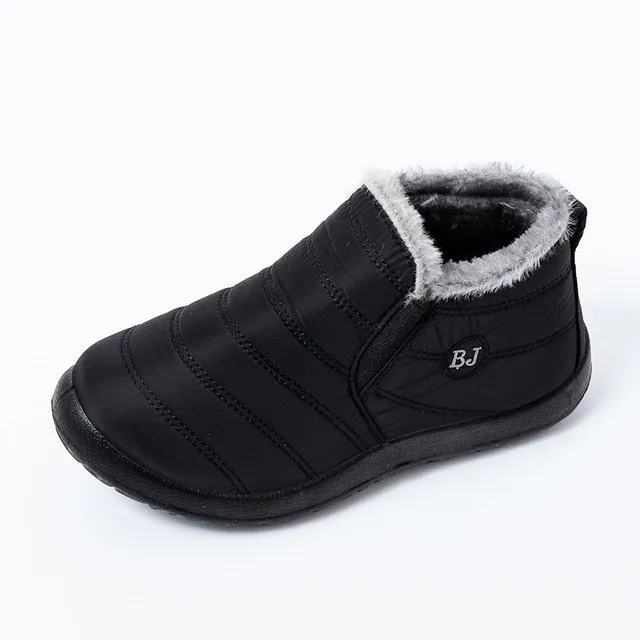 2020 winter boots women waterproof snow women shoes flat Casual Winter Shoes Ankle Boots for Women plus Size Couple shoes