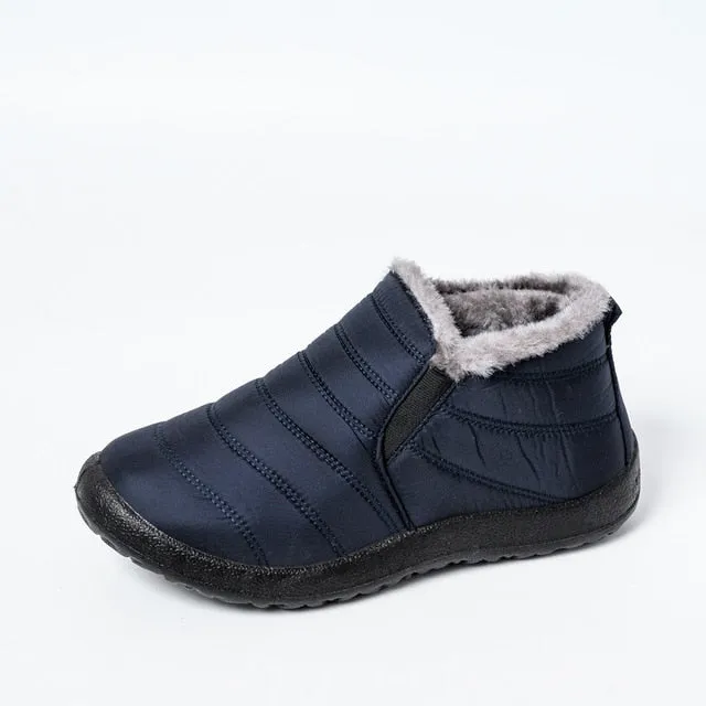 2020 winter boots women waterproof snow women shoes flat Casual Winter Shoes Ankle Boots for Women plus Size Couple shoes