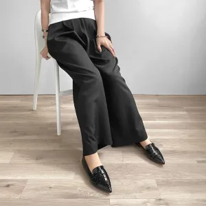 2024: For both sunny and rainy days/Loafers Flat shoes (m17039) Black CR