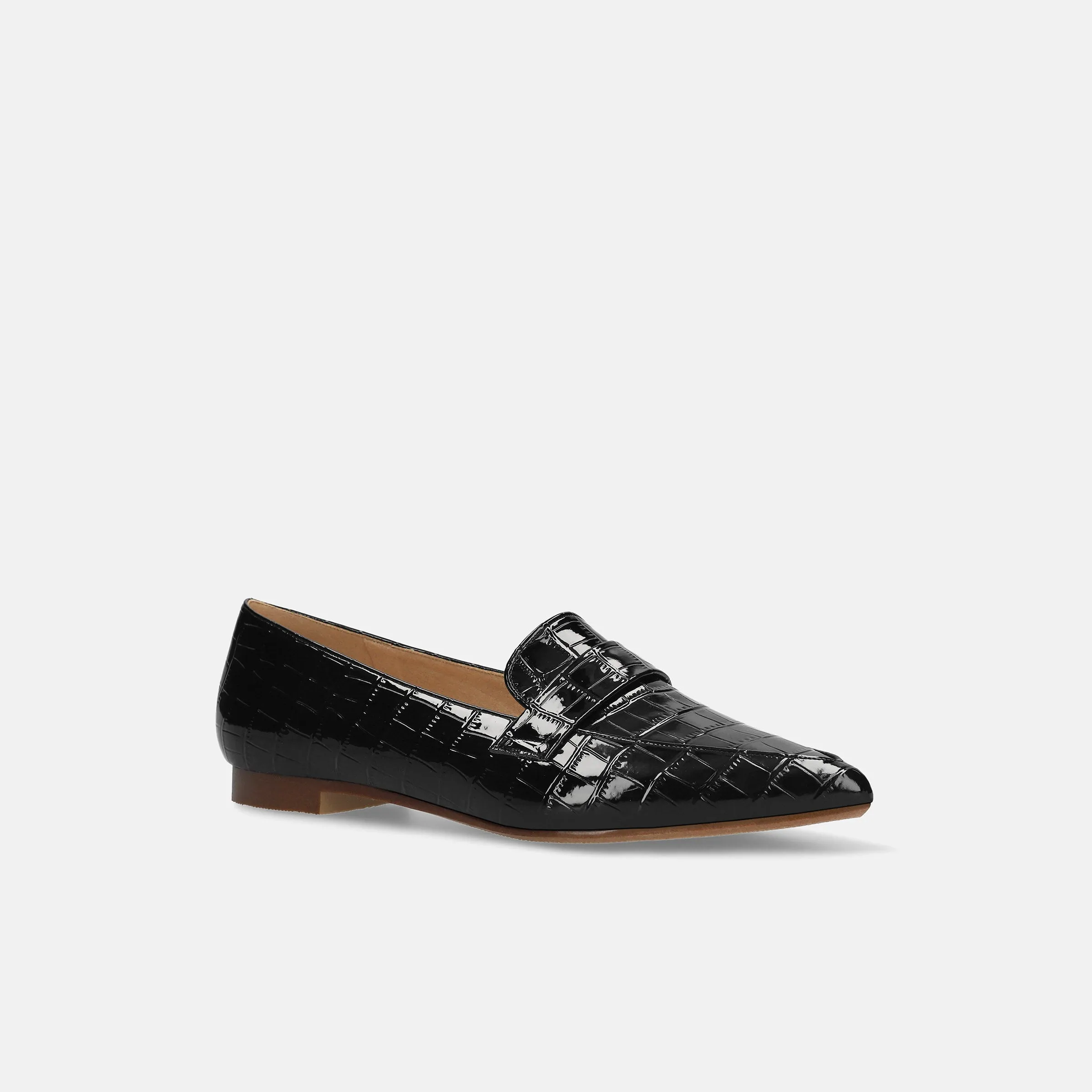 2024: For both sunny and rainy days/Loafers Flat shoes (m17039) Black CR