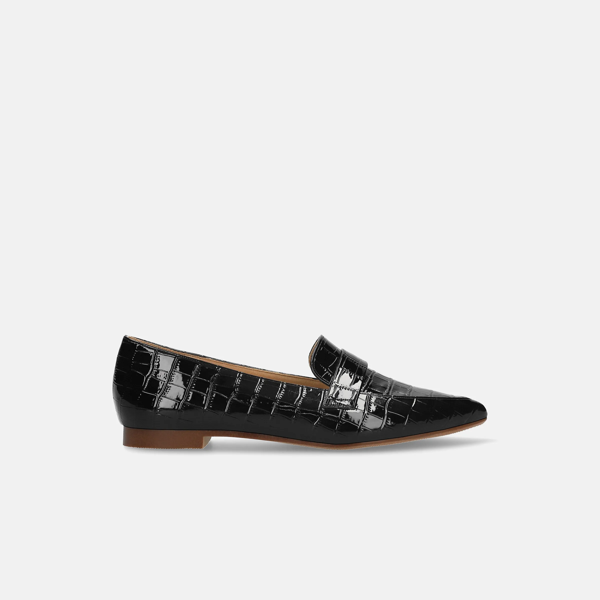 2024: For both sunny and rainy days/Loafers Flat shoes (m17039) Black CR