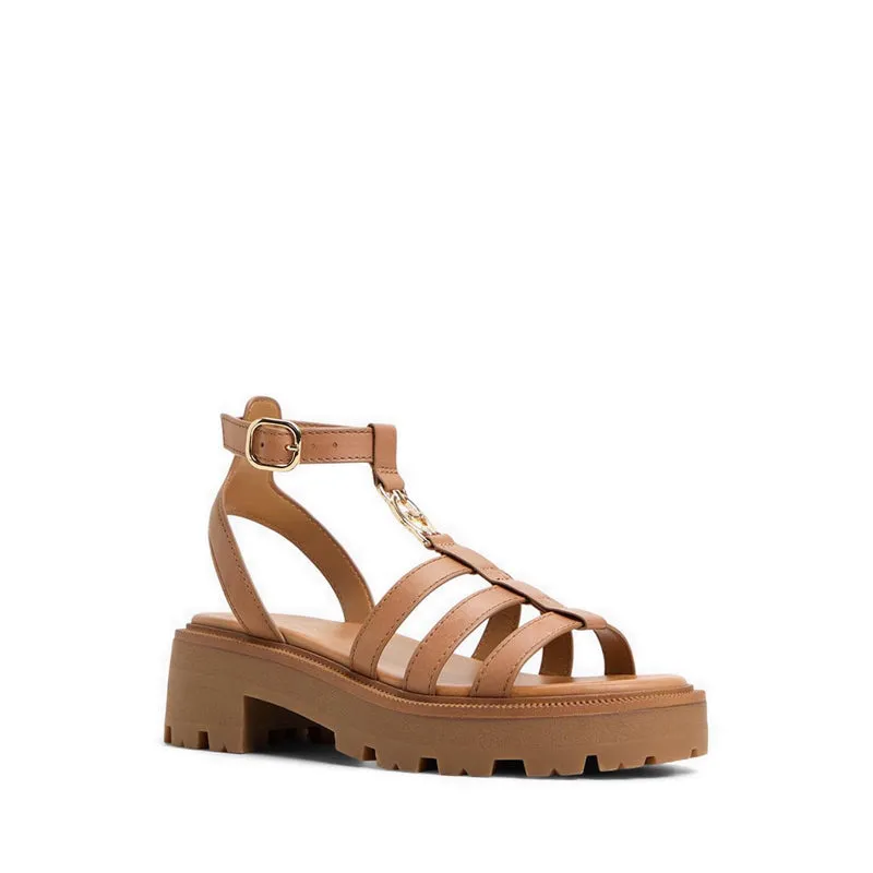 Aldo Lamington Women's Heeled Sandals - Medium Brown