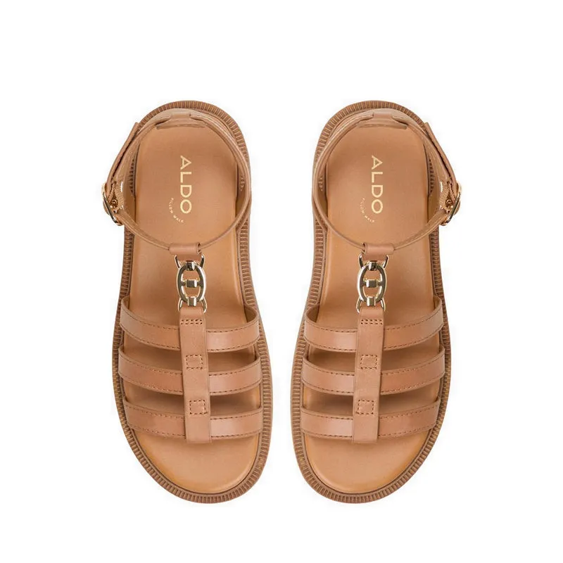 Aldo Lamington Women's Heeled Sandals - Medium Brown