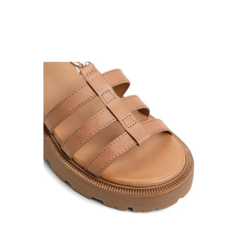 Aldo Lamington Women's Heeled Sandals - Medium Brown