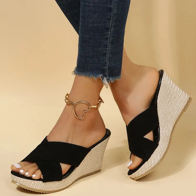 ALMA Casual Comfort Wedges Sandals