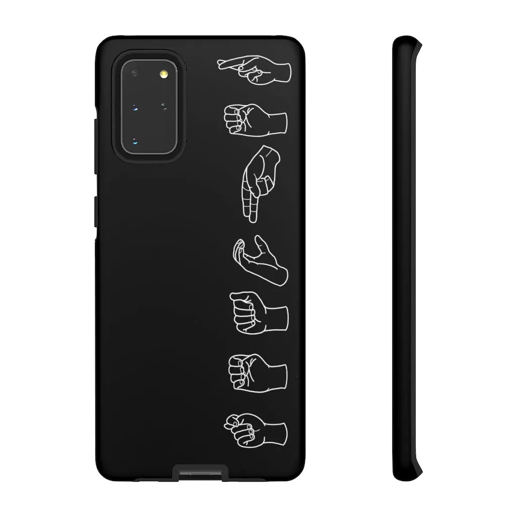 American Sign Language "Teacher" Samsung Tough Case