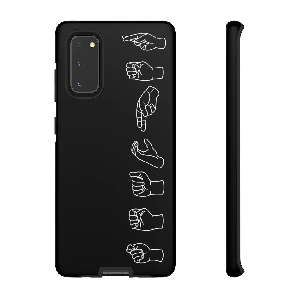 American Sign Language "Teacher" Samsung Tough Case