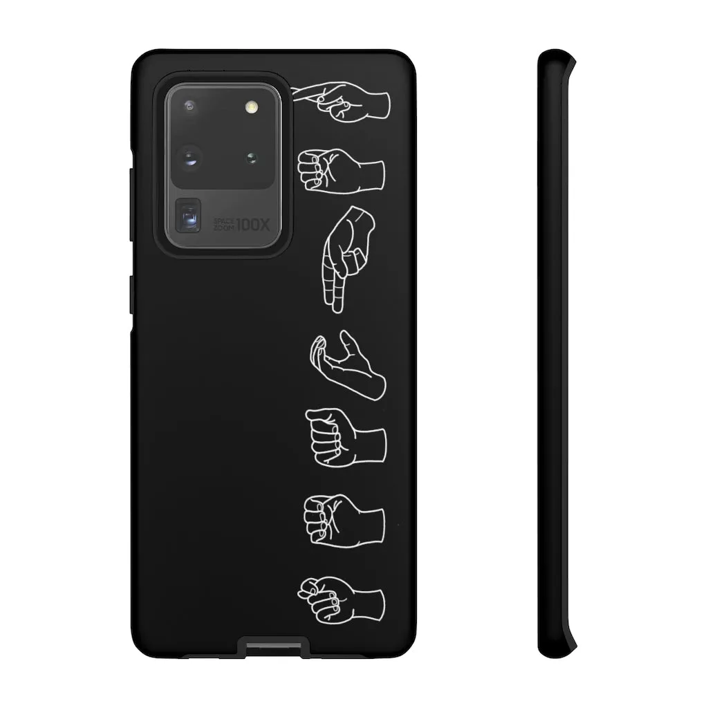 American Sign Language "Teacher" Samsung Tough Case