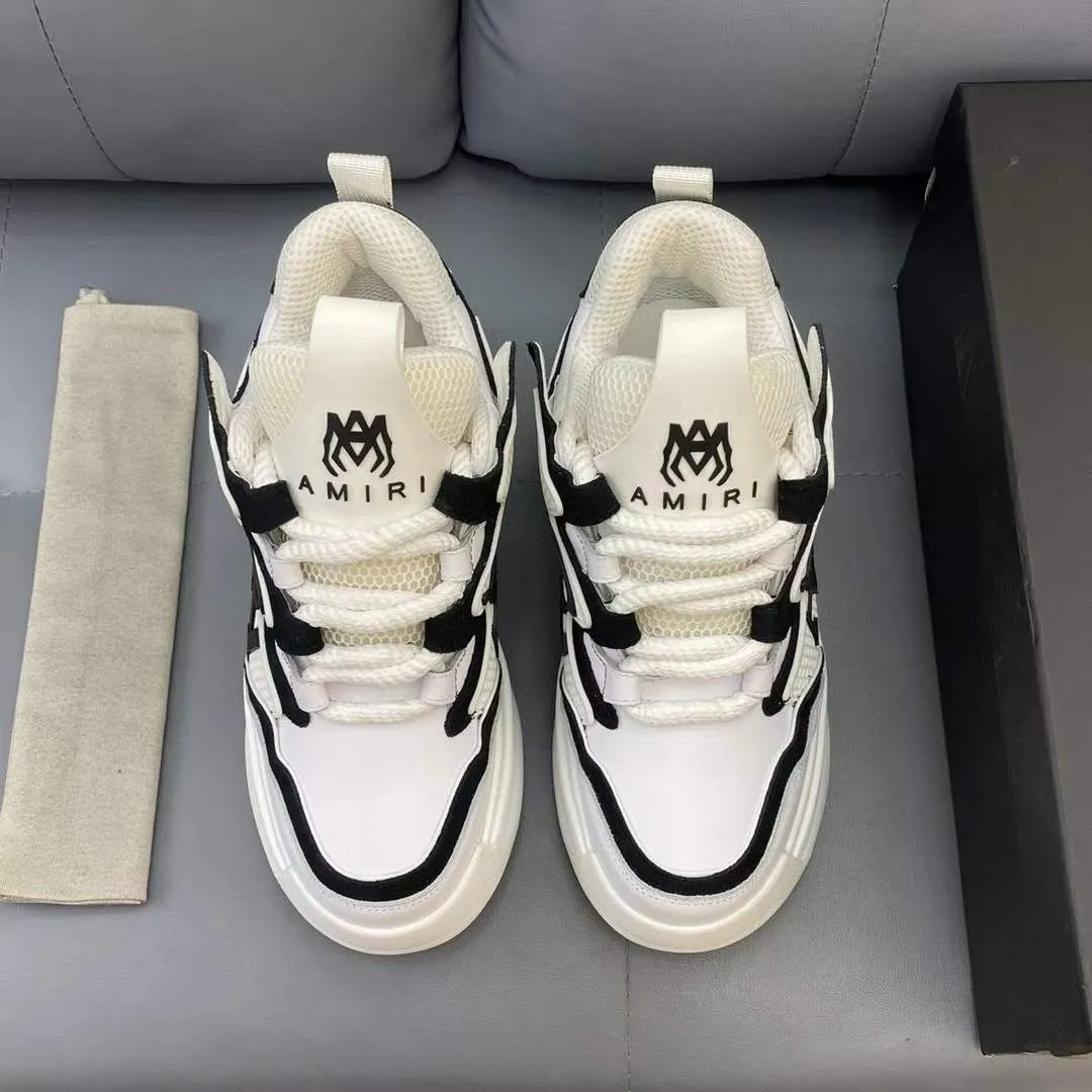 AMIRI || Daymaster White Low-Top Sneakers