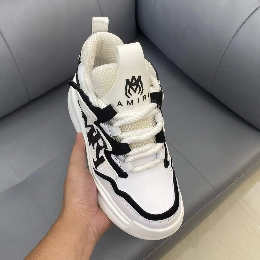 AMIRI || Daymaster White Low-Top Sneakers