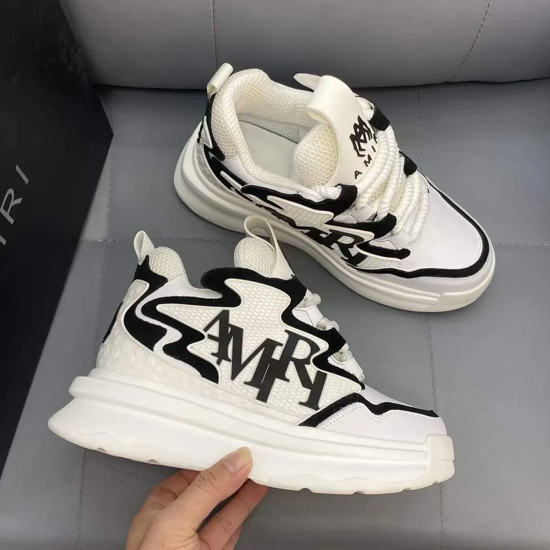 AMIRI || Daymaster White Low-Top Sneakers