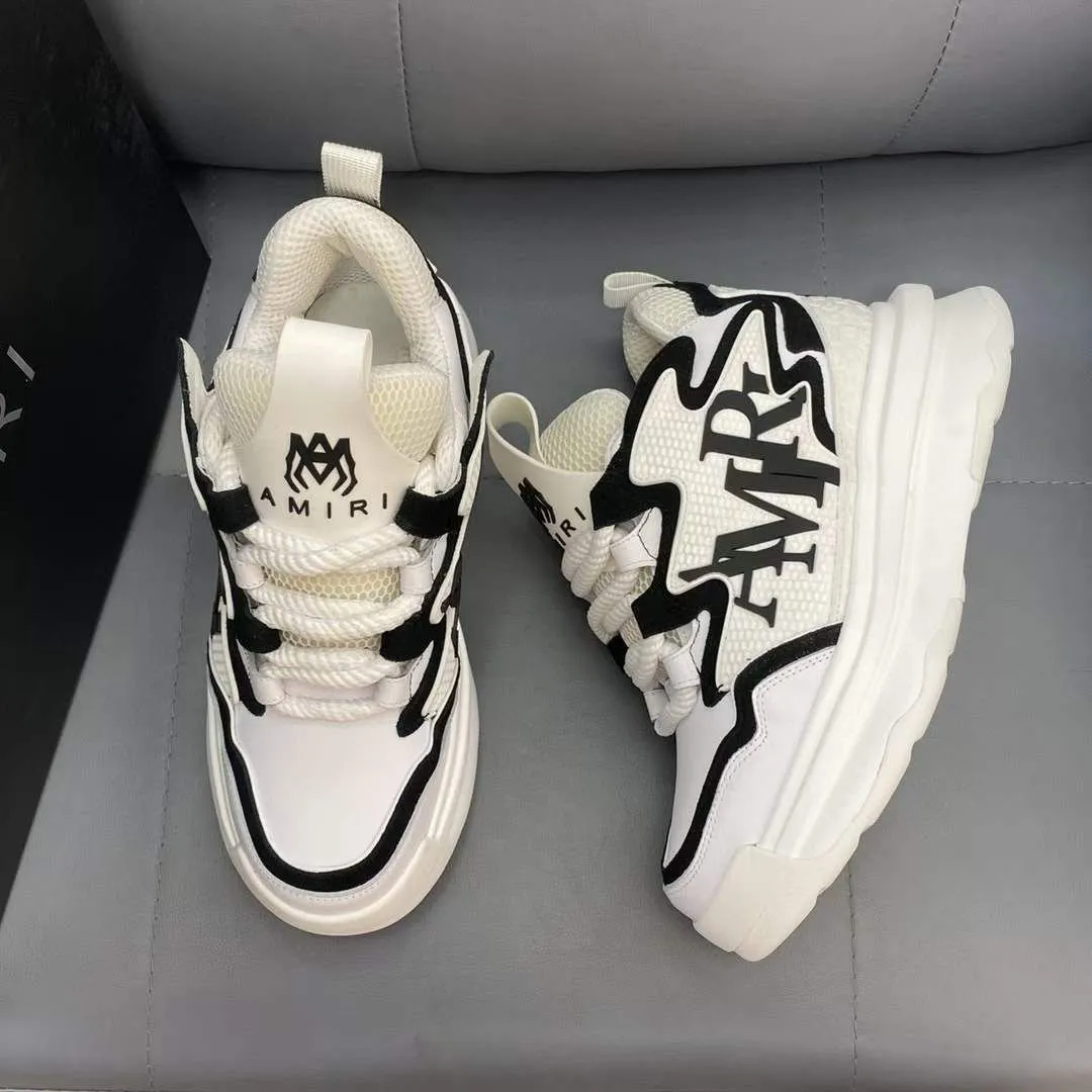 AMIRI || Daymaster White Low-Top Sneakers