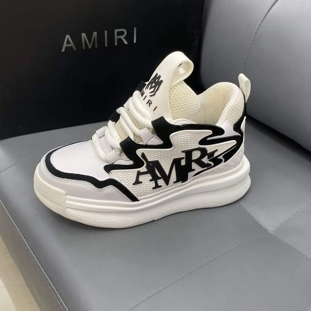 AMIRI || Daymaster White Low-Top Sneakers