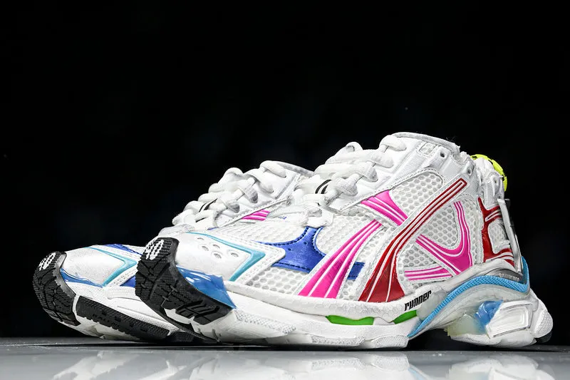 BALENCIAGA RUNNER x WHITE MULTICOLOR