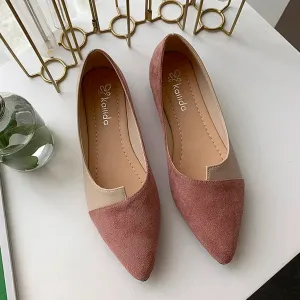 Ballerina Splice Color Mule Flats