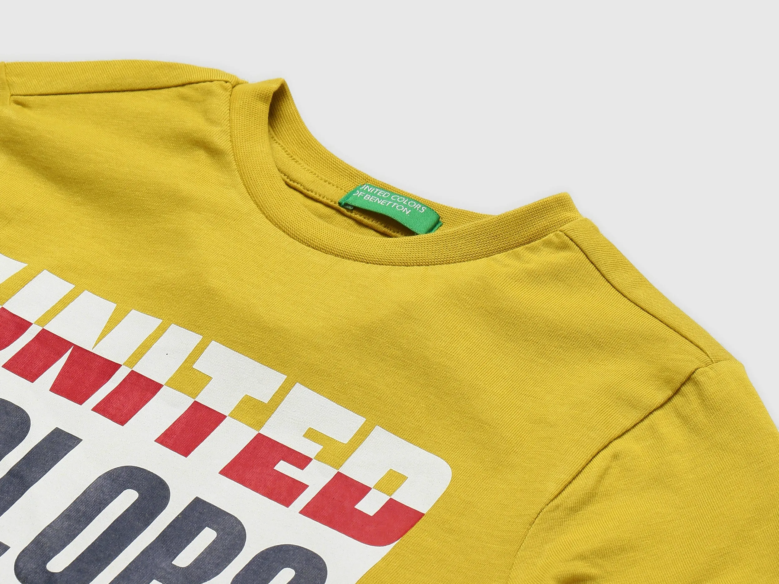 Boys Long Sleeve Yellow T Shirt