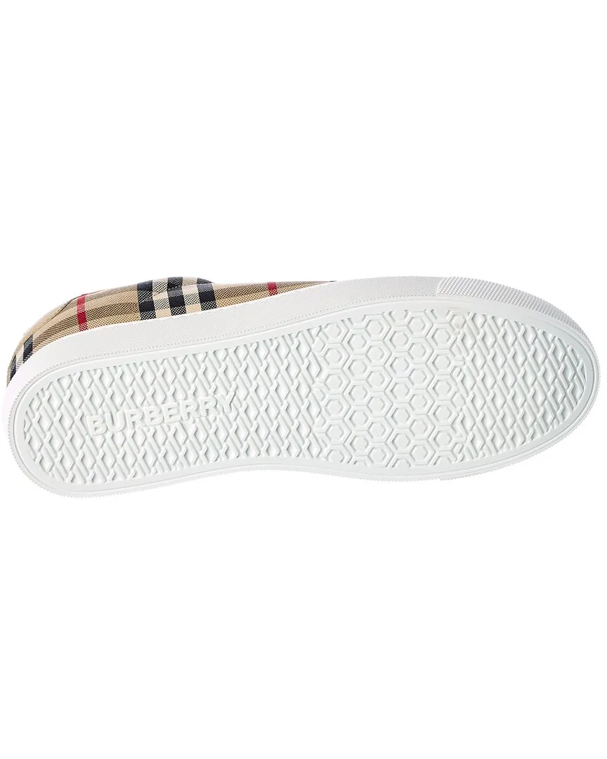 Burberry Vintage Check Canvas Sneaker
