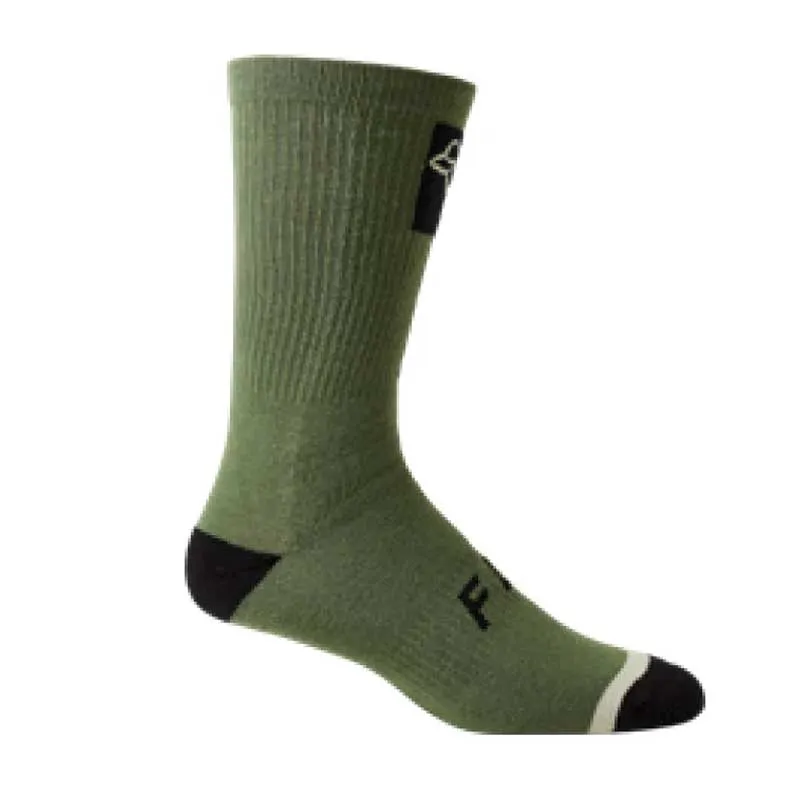 Calcetines FOX Defend Crew 8" Color Verde