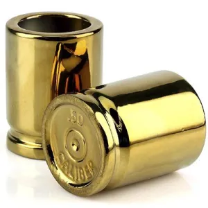 Caliber Gourmet 50 Caliber Shot Glasses Set of 2