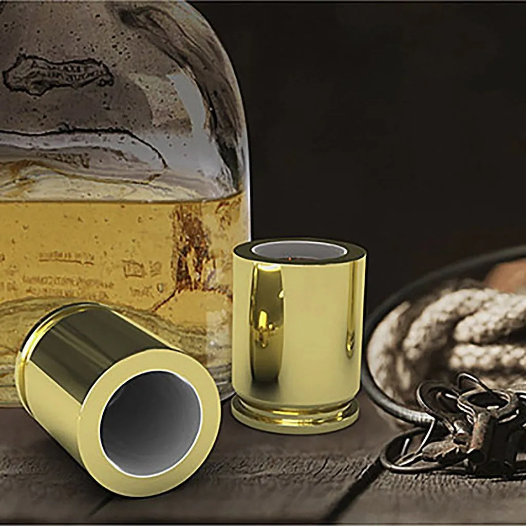 Caliber Gourmet 50 Caliber Shot Glasses Set of 2