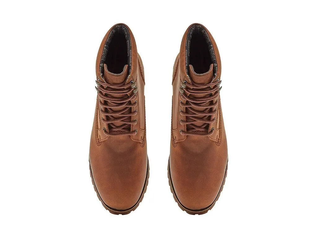 Chatham Men's Standen Leather Ankle Boots in Walnut 6 to 12