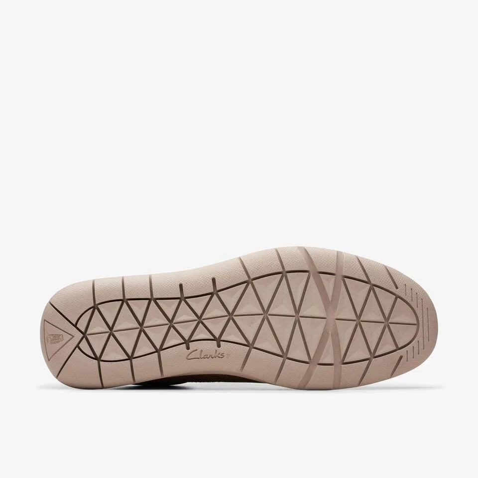 Clarks Men's Flexway Lace Dark Tan Leather