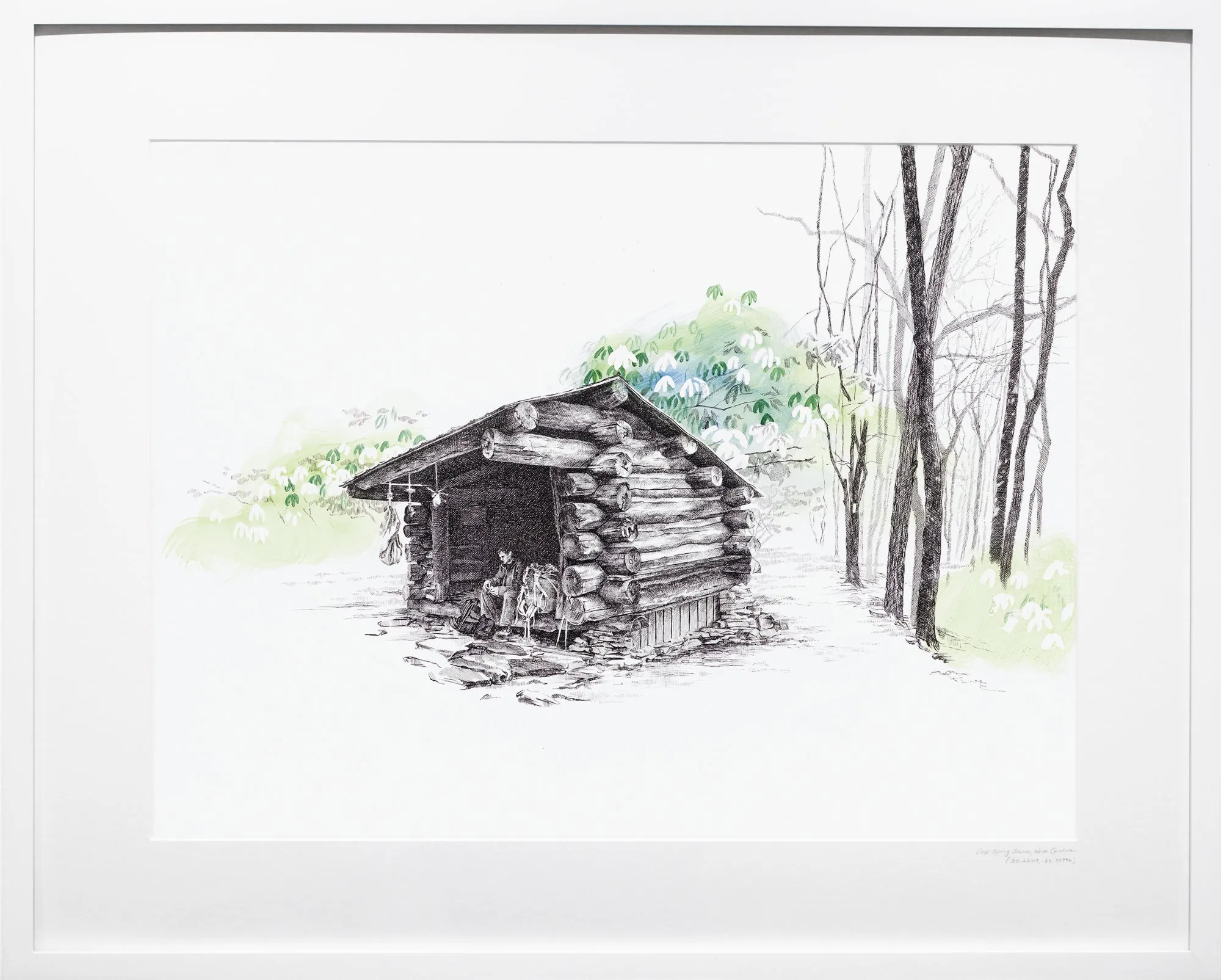 Cold Spring Shelter, North Carolina. [ 35.23109, -83.55996 ]