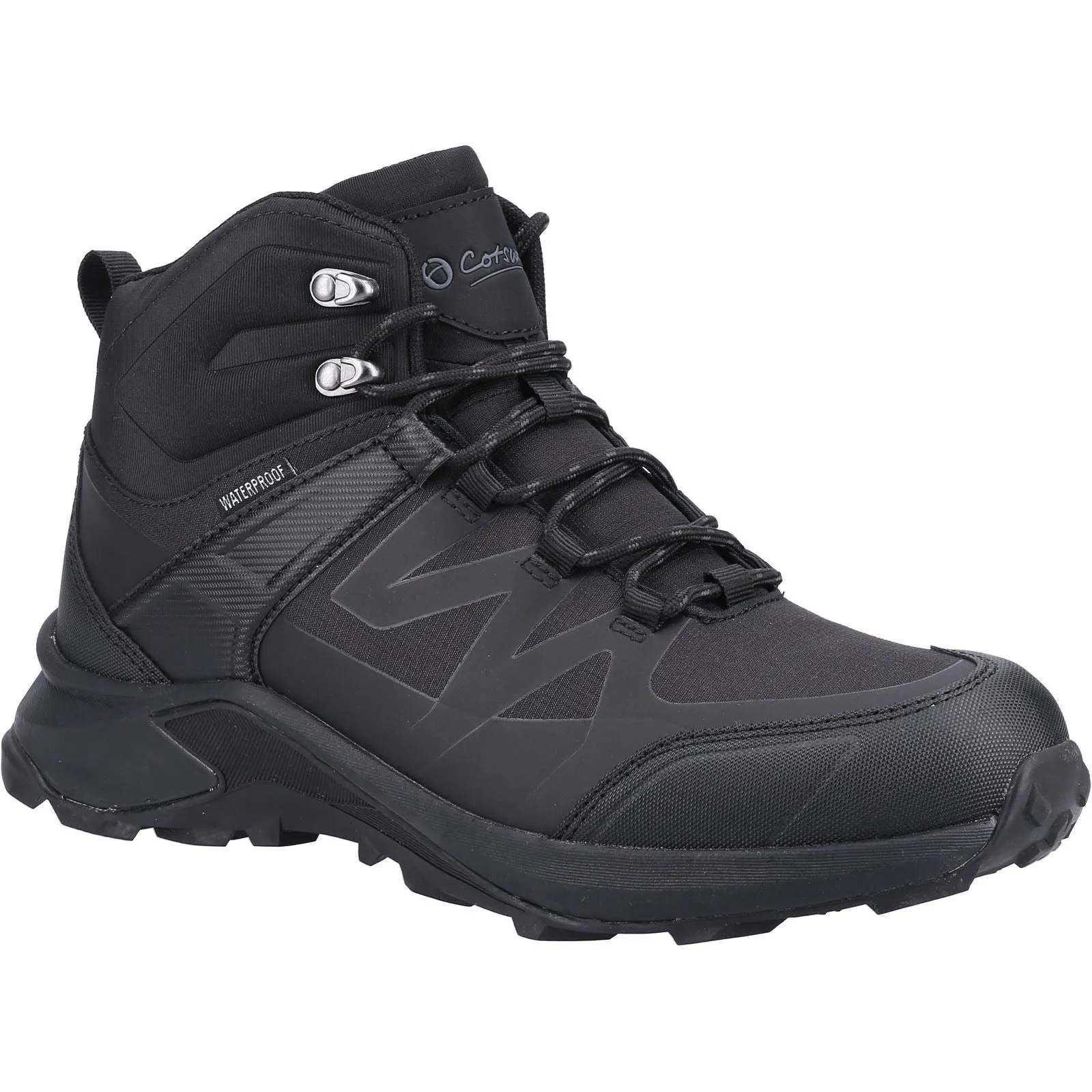 Cotswold Men Hiking Boots - Horton Shoe in Black, 7-12