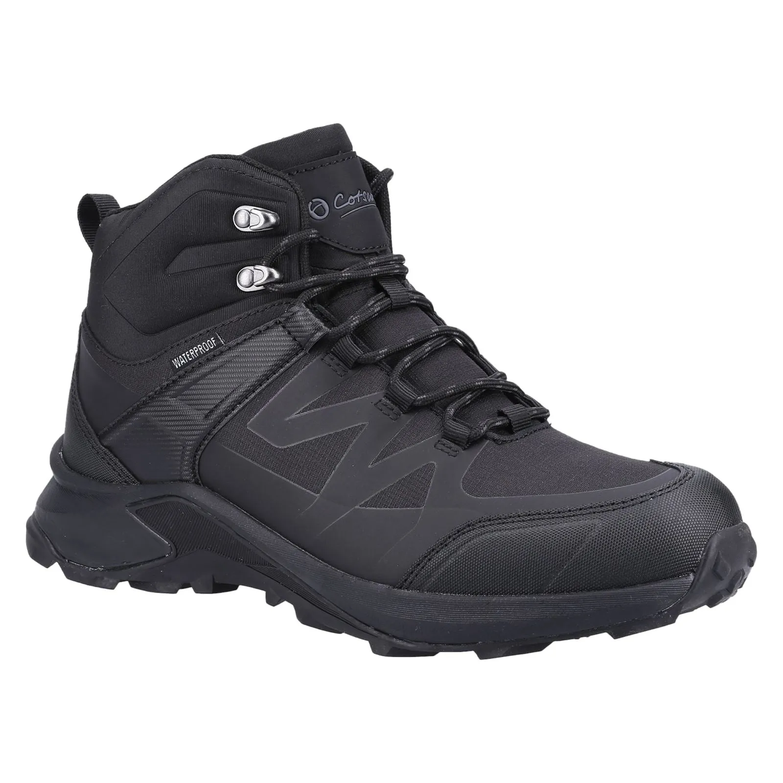 Cotswold Men Hiking Boots - Horton Shoe in Black, 7-12