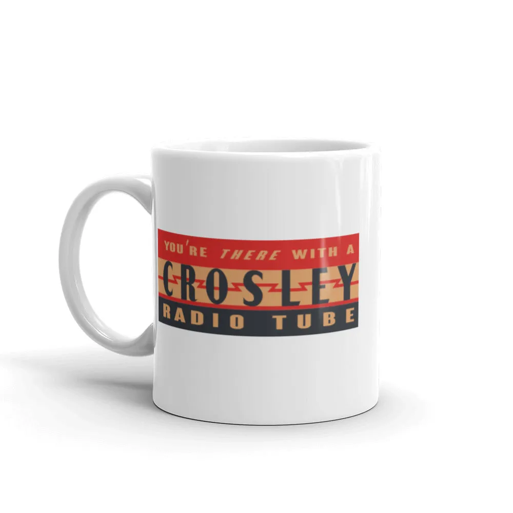 Crosley Electron Tube White glossy mug