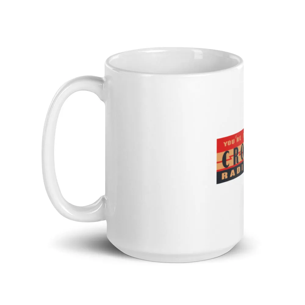 Crosley Electron Tube White glossy mug