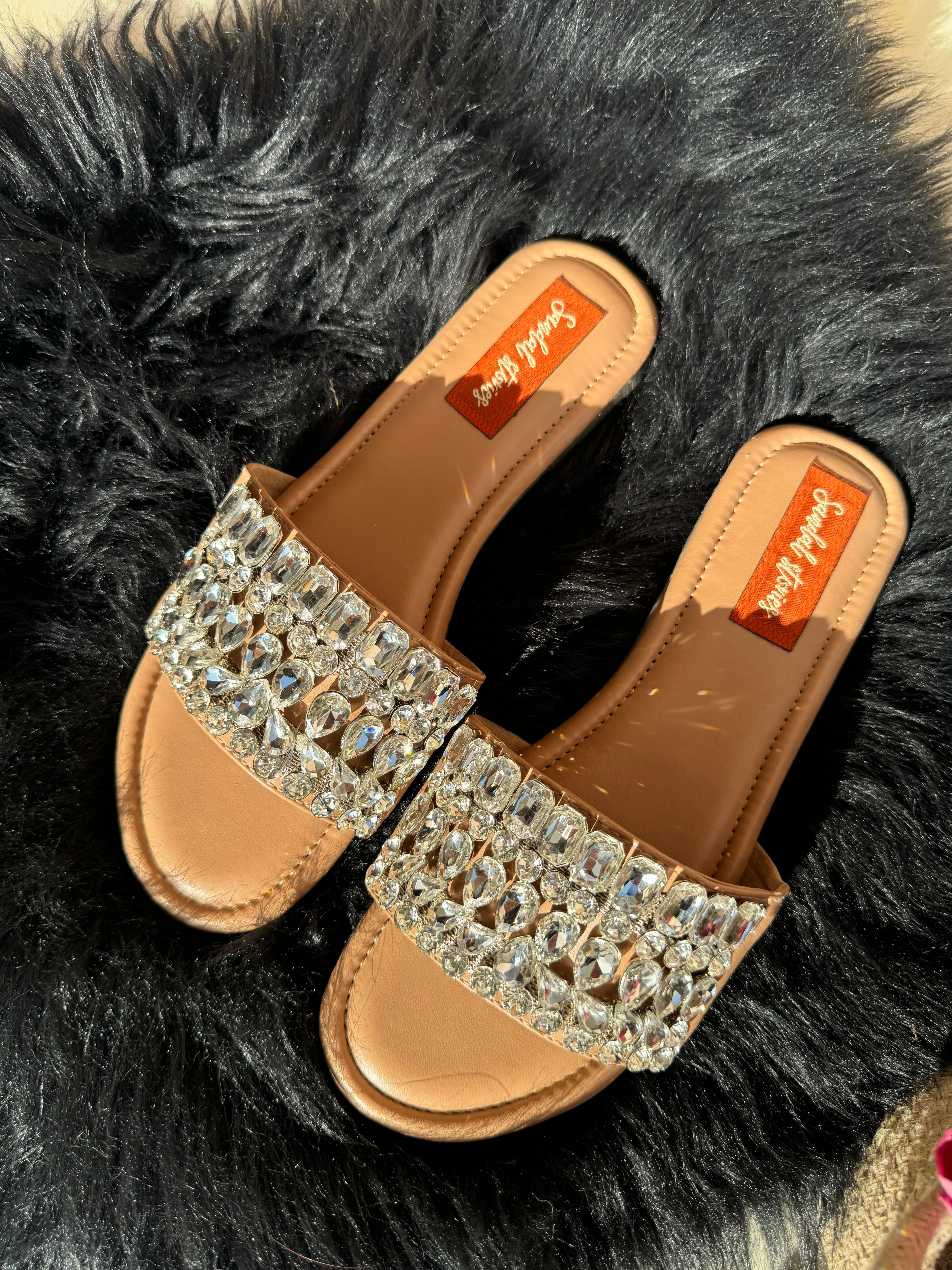 Crystal Elegance Flats