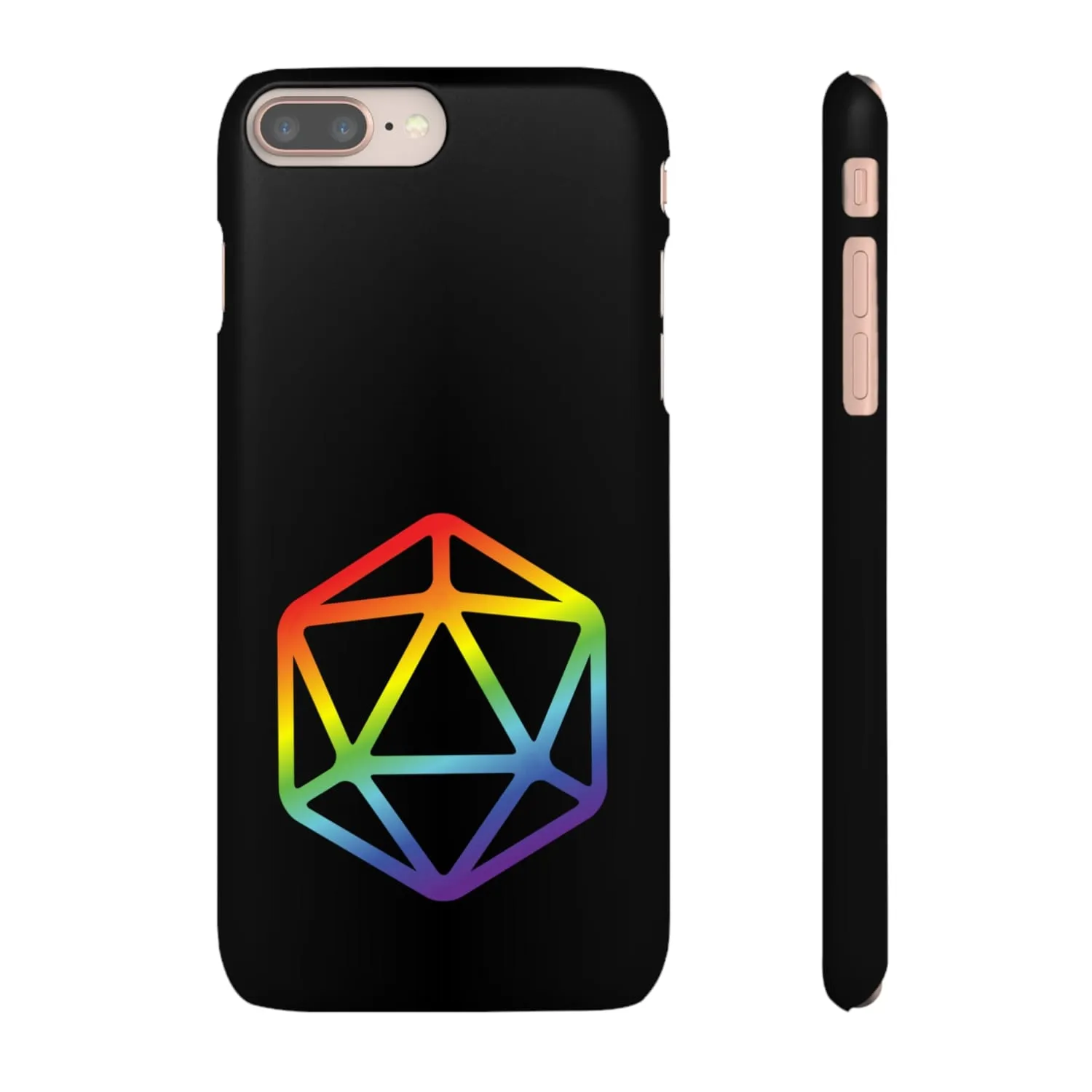 D20 Critical Pride Gay Queer Rainbow Pride PY Snap Phone Case