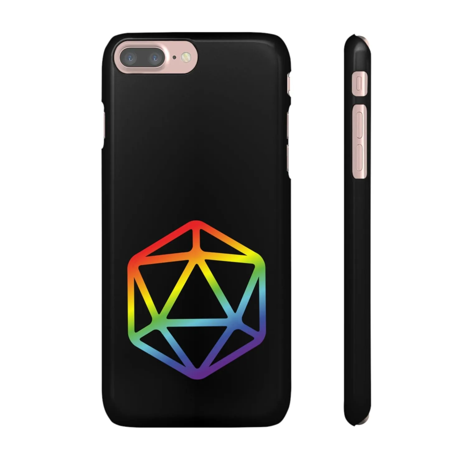 D20 Critical Pride Gay Queer Rainbow Pride PY Snap Phone Case