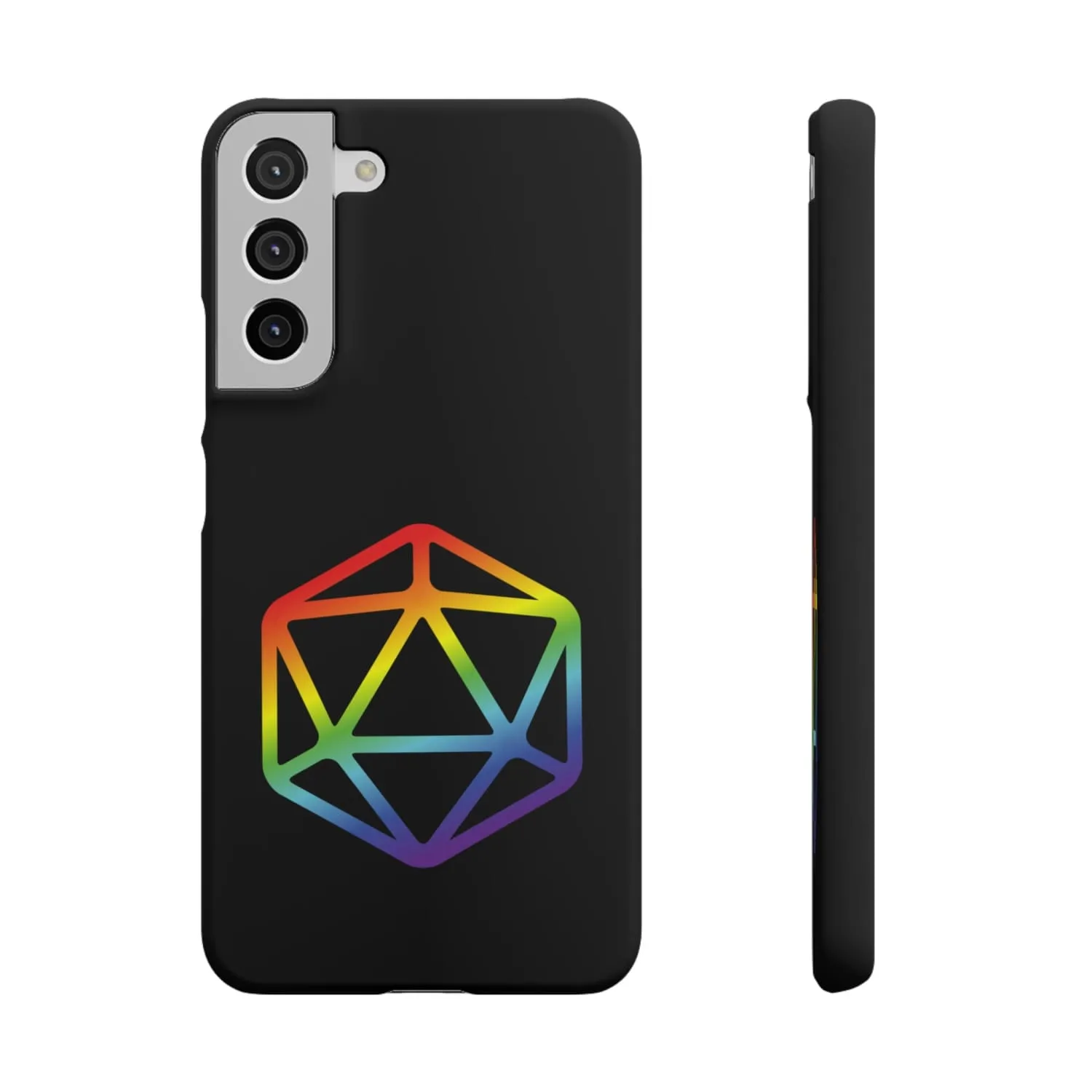 D20 Critical Pride Gay Queer Rainbow Pride PY Snap Phone Case