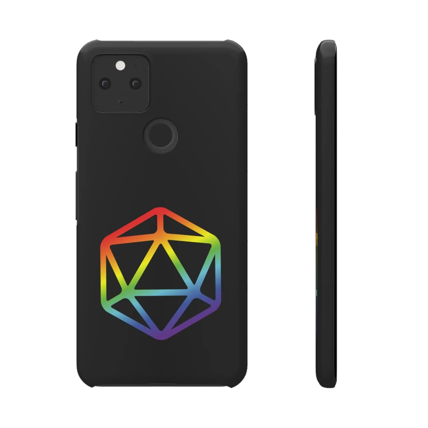 D20 Critical Pride Gay Queer Rainbow Pride PY Snap Phone Case