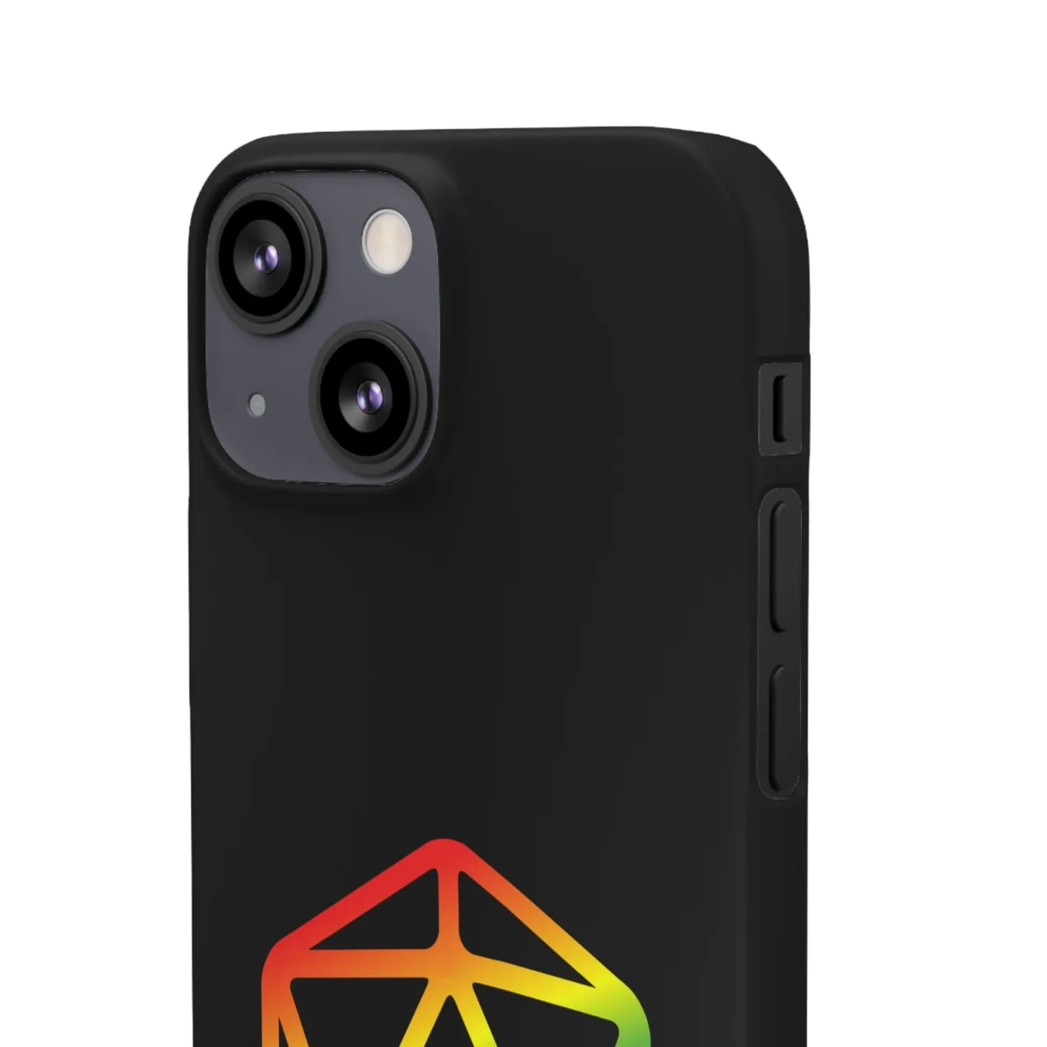 D20 Critical Pride Gay Queer Rainbow Pride PY Snap Phone Case
