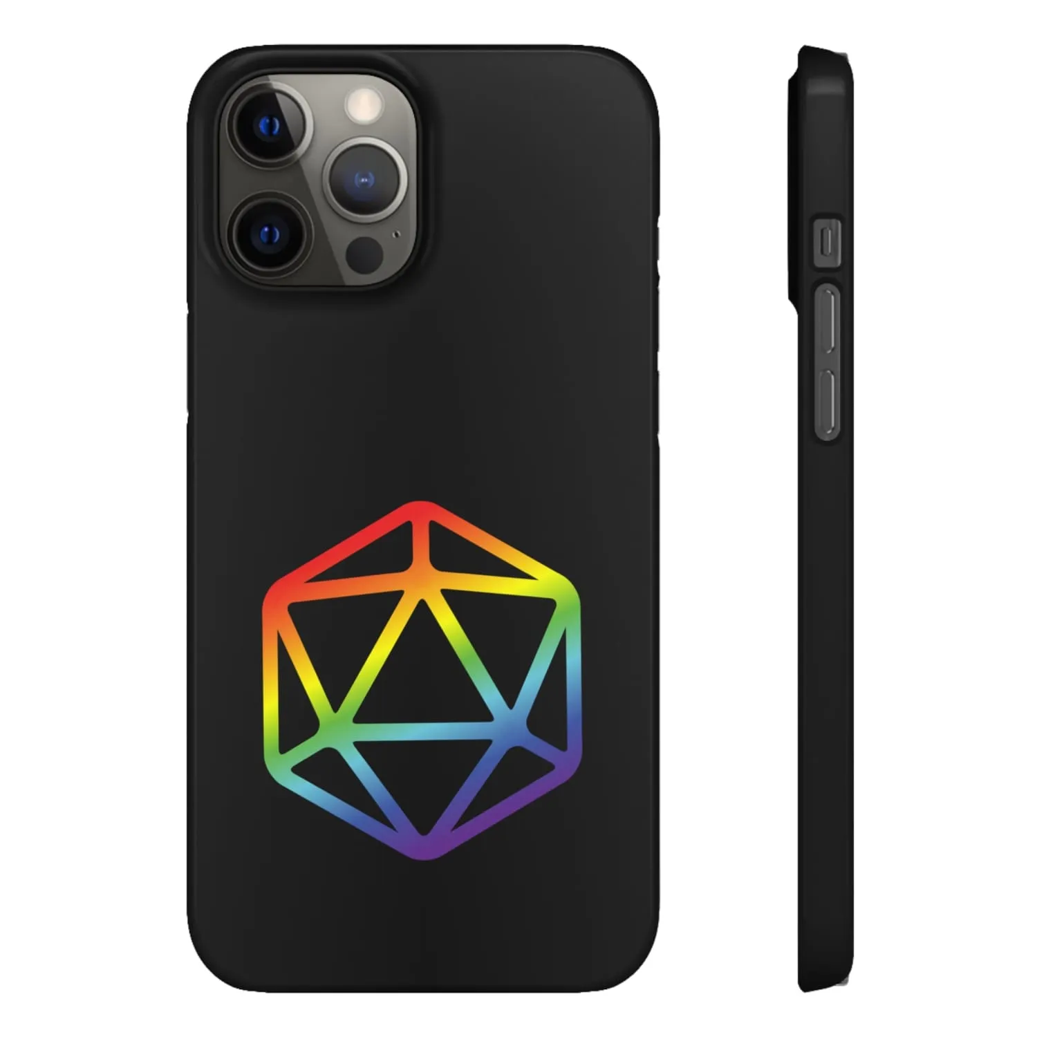 D20 Critical Pride Gay Queer Rainbow Pride PY Snap Phone Case
