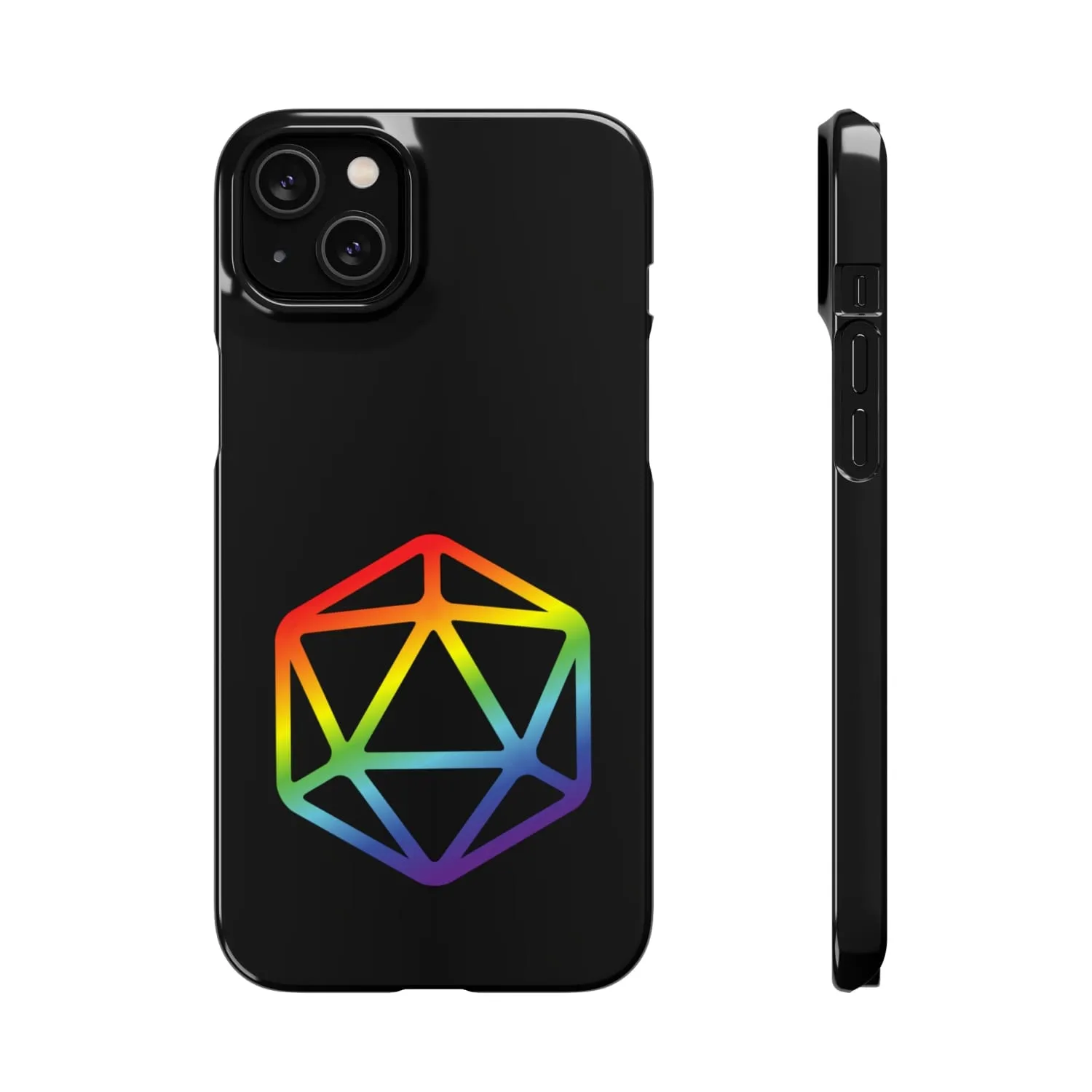 D20 Critical Pride Gay Queer Rainbow Pride PY Snap Phone Case