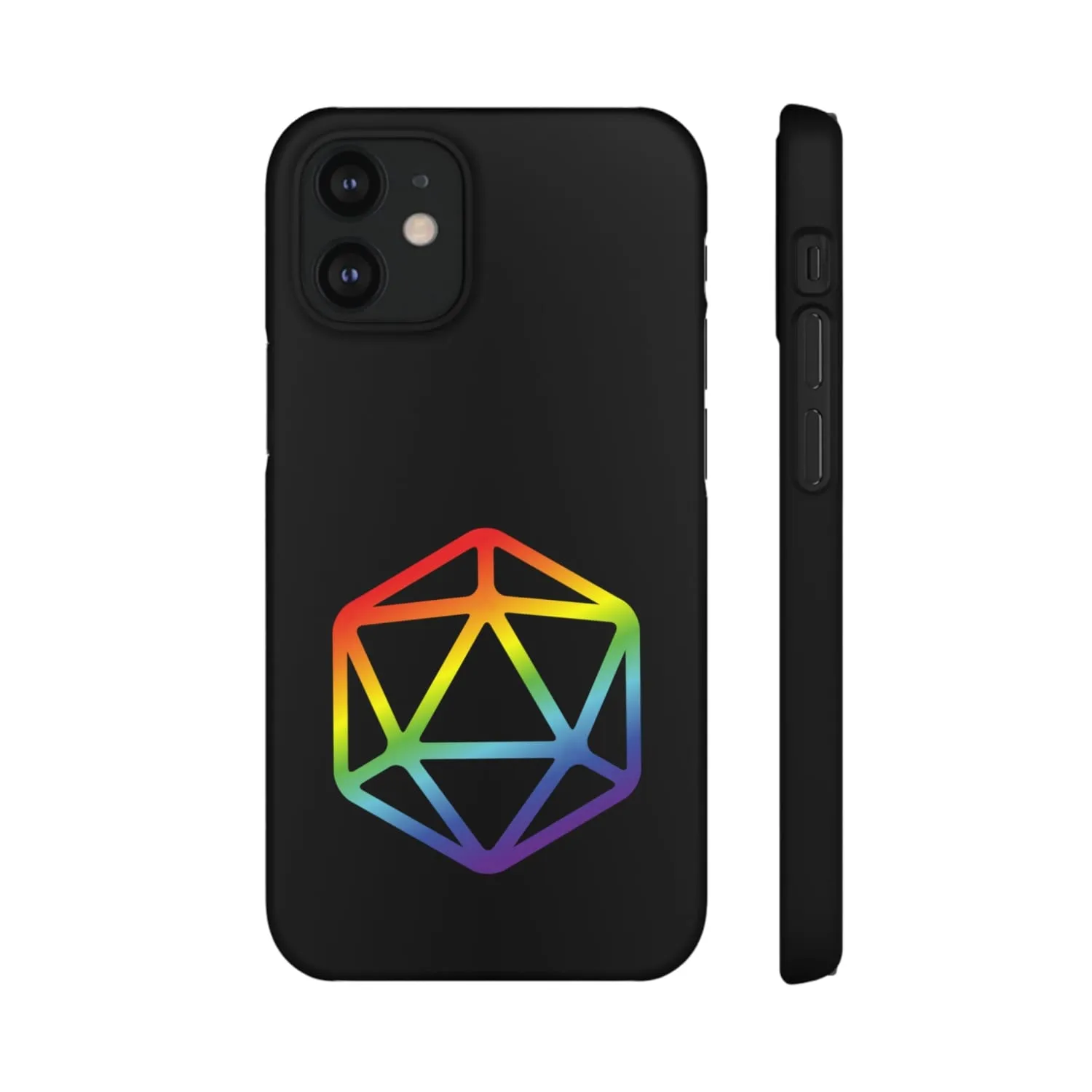 D20 Critical Pride Gay Queer Rainbow Pride PY Snap Phone Case
