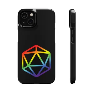 D20 Critical Pride Gay Queer Rainbow Pride PY Snap Phone Case