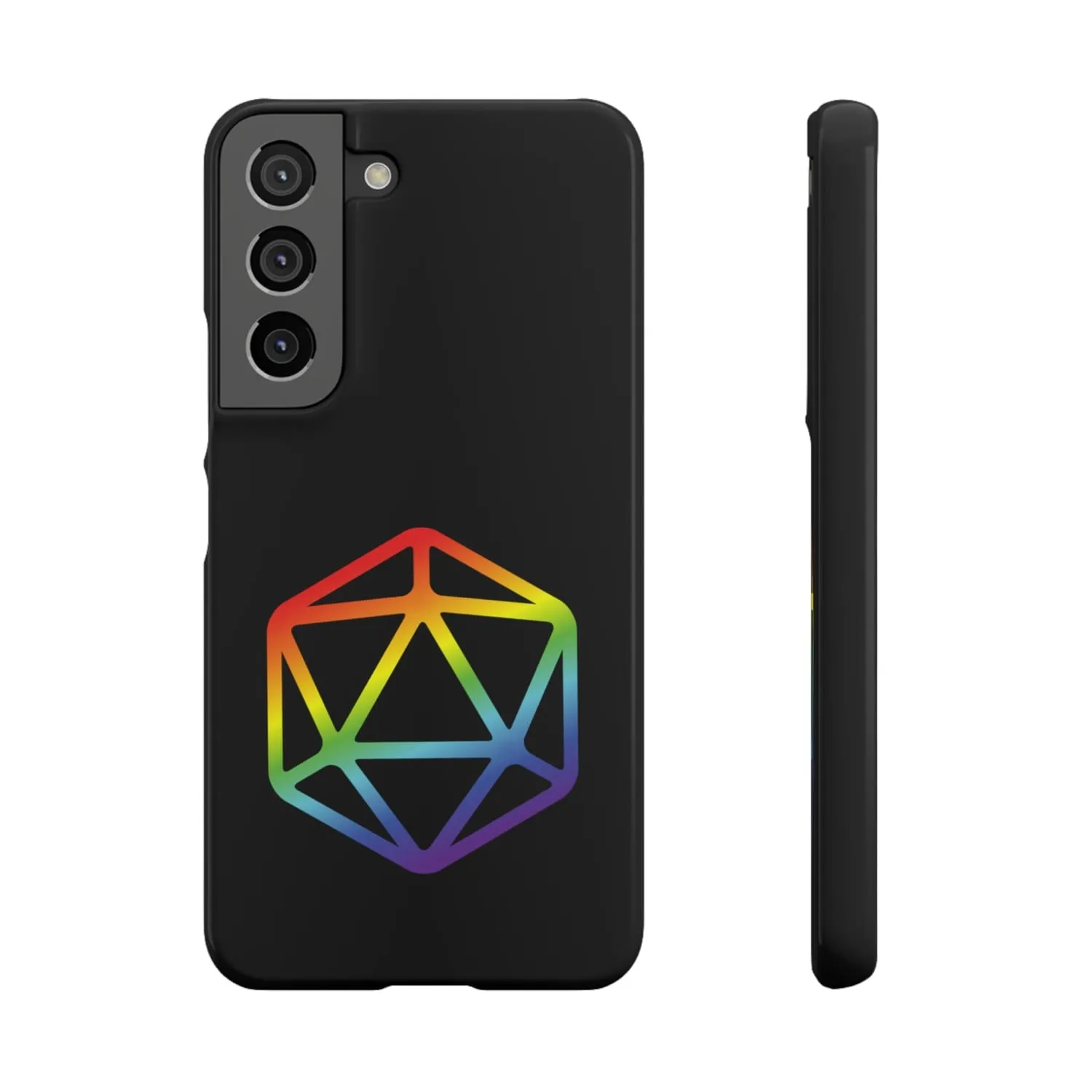 D20 Critical Pride Gay Queer Rainbow Pride PY Snap Phone Case