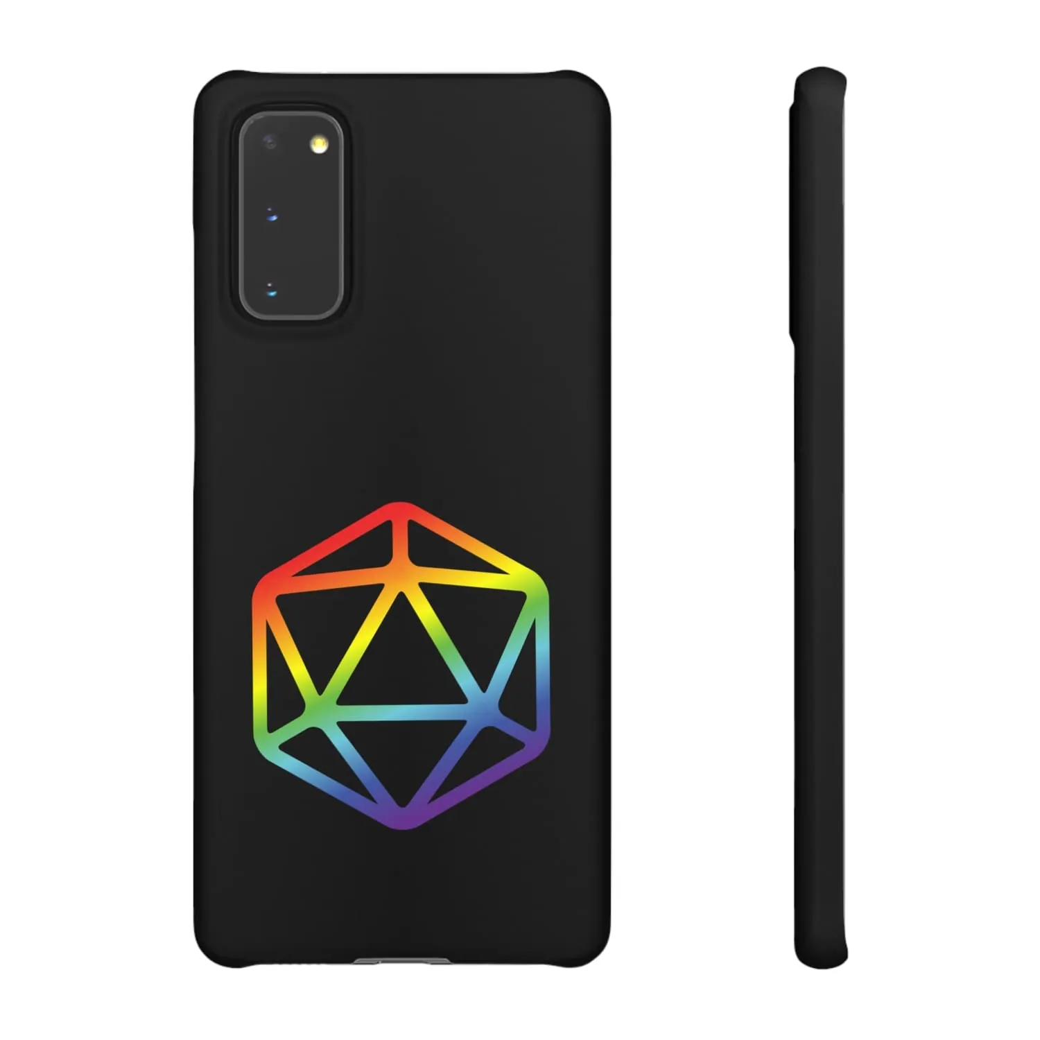 D20 Critical Pride Gay Queer Rainbow Pride PY Snap Phone Case