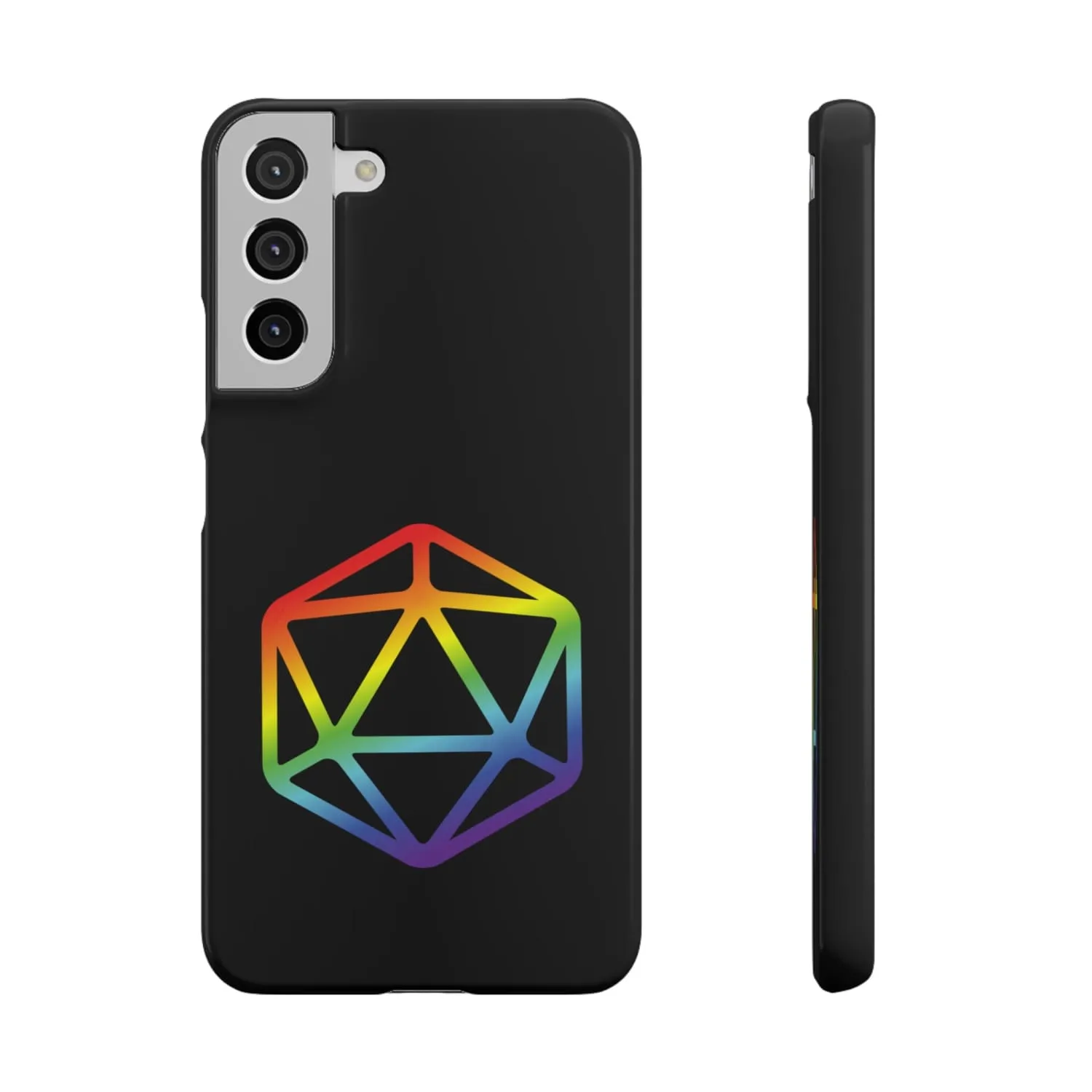 D20 Critical Pride Gay Queer Rainbow Pride PY Snap Phone Case