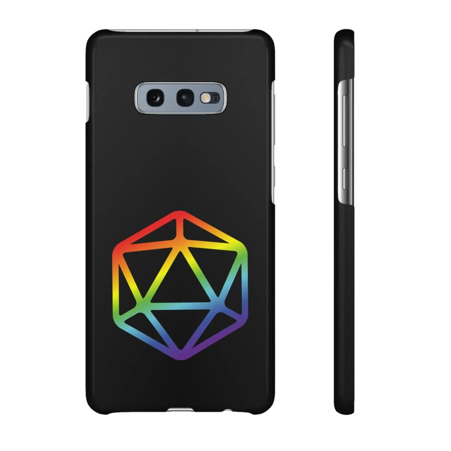 D20 Critical Pride Gay Queer Rainbow Pride PY Snap Phone Case