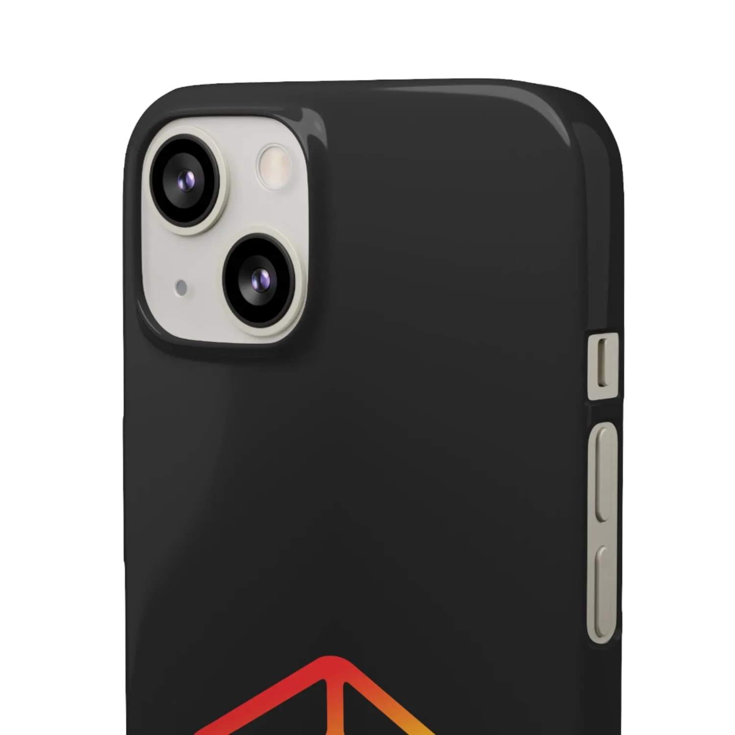 D20 Critical Pride Gay Queer Rainbow Pride PY Snap Phone Case